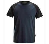 Snickers 2550 Two-Coloured Short Sleeve Cotton T-Shirt