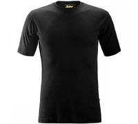 Snickers 2563 ProtecWork Short Sleeve Crew Neck T-Shirt Black S Colour S
