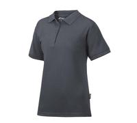 Snickers 2702 Women's Work Polo Shirt T-Shirt - STEEL GREY