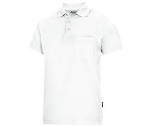 Snickers 27080900008 Size 2X-Large "Classic" Polo Shirt - White