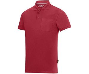 Snickers 27081600005 Size Medium "Classic" Polo Shirt - Chili Red