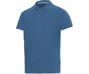 Snickers 27081700005 Size Medium "Classic" Polo Shirt - Ocean Blue