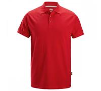 Snickers 2718 Polo Shirt no Chest Pocket Chilli Red S Colour: Chilli R S
