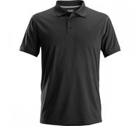 Snickers 2721 AllroundWork Polo Shirt Black 3XL Chest Size: 3XL, Colou 3XL