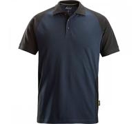 Snickers 2750 Two-Coloured Polo Shirt Navy/Black 3XL Colour: Navy/Blac 3XL
