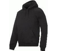Snickers 2800 Cotton Rich Work Hoody Sweatshirt - New Range - BLACK