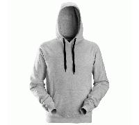 Snickers 2800 Cotton Rich Work Hoody Sweatshirt- NEW RANGE - GREY