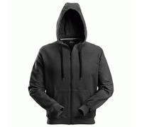 Snickers 2801 Full Zip Hooded Work Sweatshirt, Soft Lining, NAVY BLUE