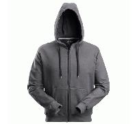 Snickers 28010400005 Size Medium Zip Hoodie - Black