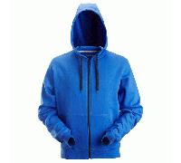 Snickers Classic Zip Hoodie True Blue XS Colour: True Blue, Size: XS XS