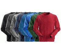 Snickers 2810 Plain Crew Neck Sweatshirt Jumper