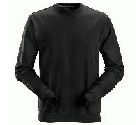 Snickers 2810 Classic Sweatshirt Heavy Cotton Long Sleeve Work Top: Bl S