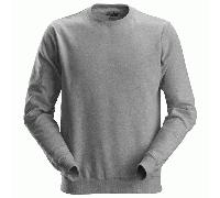 Snickers Workwear Crew Neck Sweatshirt 2810 – Plain, XS-3XL – White