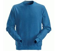 Snickers 2810 Plain Crew Neck Sweatshirt Jumper, XS-3XL - OCEAN