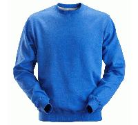 Snickers 2810 Plain Crew Neck Sweatshirt Jumper, XS-3XL - STEEL GREY