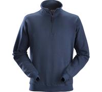 Snickers 2818 Mens 1/2-Zip Sweatshirt Navy 3XL