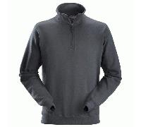 Snickers 2818 ? Zip Work Sweatshirt STEEL GREY