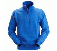 Snickers 2818 Mens 1/2-Zip Sweatshirt Grey 2XL