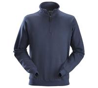 Snickers 2818 Mens 1/2-Zip Sweatshirt Navy 3XL
