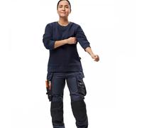 Snickers 2827 Womens Sweatshirt Navy L Colour: Navy, Chest Size: L L