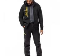 Snickers 2846 Logo Full-Zip Hoodie Black 3XL Colour: Black, Chest Size 3XL