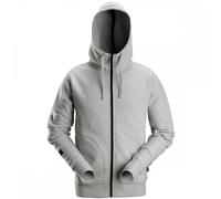 Snickers 2890 AllroundWork Full Zip Hoodie Grey Melange XL Colour: Gre XL