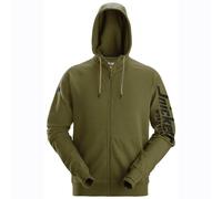 Snickers 2895 Logo Full-Zip Hoodie Sweatshirt