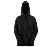 Snickers 2897 Womens AllroundWork Full Zip Hoodie Black S Colour: Blac S