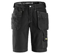 Snickers 30230404044 Rip-Stop artisan shorts with holster pouch size 44 black