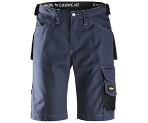 Snickers 31239504052 Size 52 Craftsmen Shorts - Navy Blue/Black