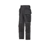 Snickers 3211 Cooltwill Trousers Black, Inside Leg: 28", Waist: 3 33" 28"
