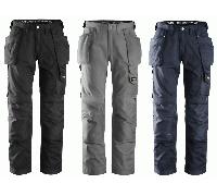 Snickers 3211 Cooltwill Trousers Black, Inside Leg: 28", Waist: 3 33" 28"