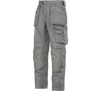 Snickers 32111818046 Size 46 "CoolTwill" Craftsmen Trousers - Grey