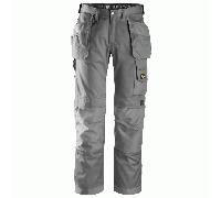 Snickers 3212 DuraTwill Craftsmen Holster Pocket Trousers Grey Waist: 31" 30"