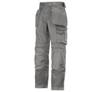 Snickers 3212 DuraTwill Craftsmen Holster Pocket Trousers Grey Waist: 35" 35"