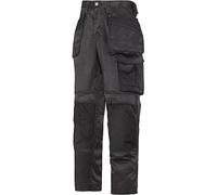 Snickers 32120404058 Size 58 "Duratwill" Craftsmen Trousers - Black