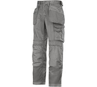Snickers 32121818092 Size 92 "Duratwill" Craftsmen Trousers - Grey