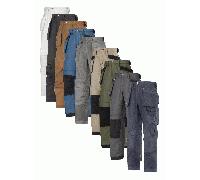 Snickers 3214 Craftsmen Holster Pocket Trousers Steel Grey/Black Waist 36" 32"