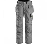 Snickers 3214 Craftsmen Holster Pocket Trousers Grey Waist: 36" I 36" 37"