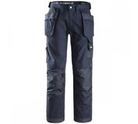 Snickers 3214 Craftsmen Holster Pocket Trousers Navy Waist: 39" I 39" 37"