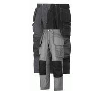 Snickers 3223 Floorlayer Trousers Black, Inside Leg: 30", Waist: 38" 30"