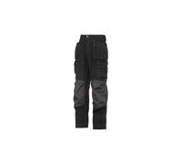 Snickers 3223 Floorlayer Trousers Black, Inside Leg: 35", Waist: 41" 35"