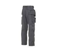 Snickers 3223 Floorlayer Trousers Steel Grey, Inside Leg: 32", Wa 31" 32"