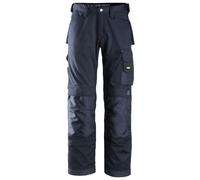 Snickers 3311 Craftsmen Trousers, CoolTwill Navy Blue Waist 44" - Leg 32" - Snic