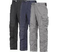 Snickers 3311 Cooltwill Trouser Black, Inside Leg: 35", Waist: 39 39" 35"