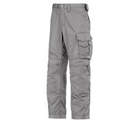 Snickers 33111818044 Size 44 "Cool Twill" Craftsmen Trousers - Grey