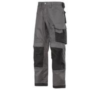 Snickers 3312 Craftsmen Trousers, DuraTwill Muted Black/Black, Inside 30" 35"