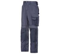Snickers 3312 Craftsmen Trousers, DuraTwill Navy, Inside Leg: 35" 35" 35"