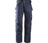 Snickers 3312 Mens DuraTwill Work Trousers Navy 31" 35"