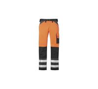Snickers 3333 Hi Visibility Knee Pad Work Trousers Hi Viz Combat Pocke 36" 35"